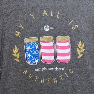 very cute simply southern shirt size large
